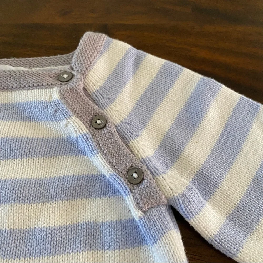 Jacadi Paris Baby Knit Stripes Sweater